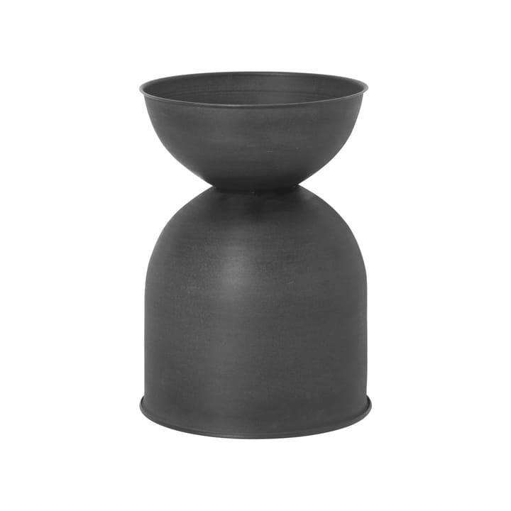 Hourglass krukke liten Ø31 cm - Svart-mørkegrå - Ferm LIVING