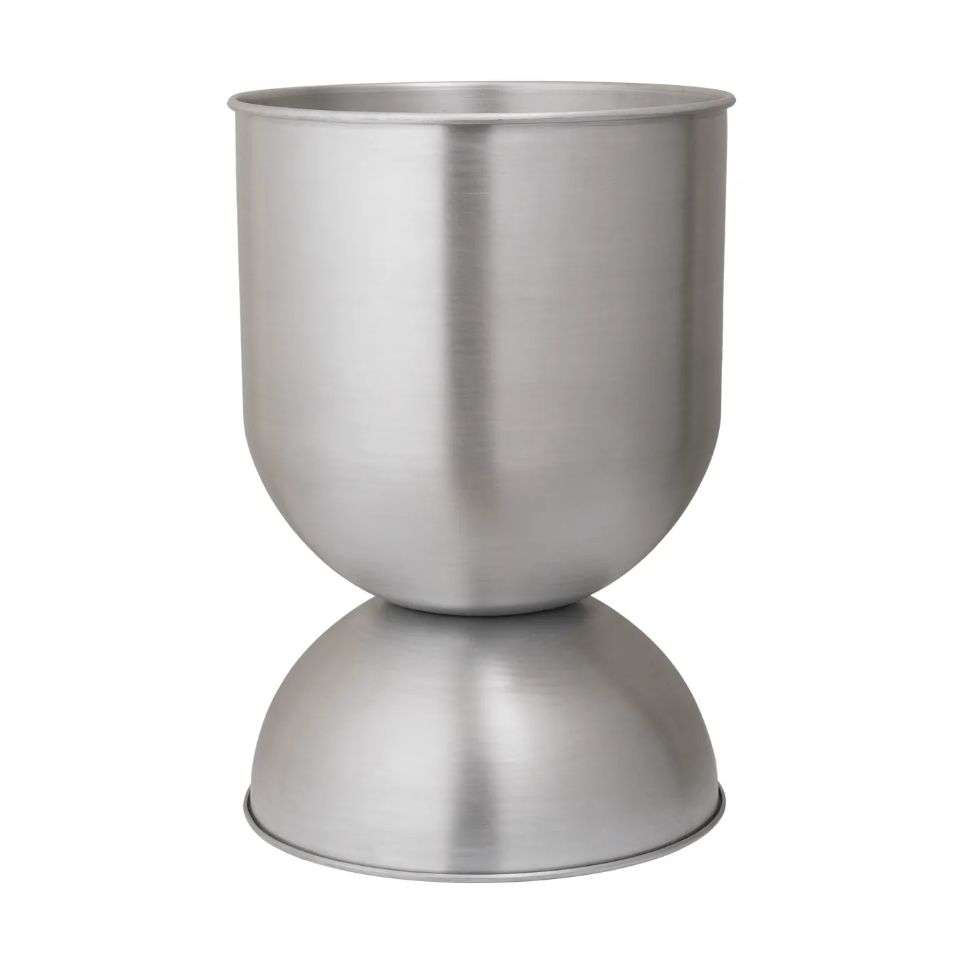Hourglass krukke medium Ø40 cm, Aluminium Ferm Living