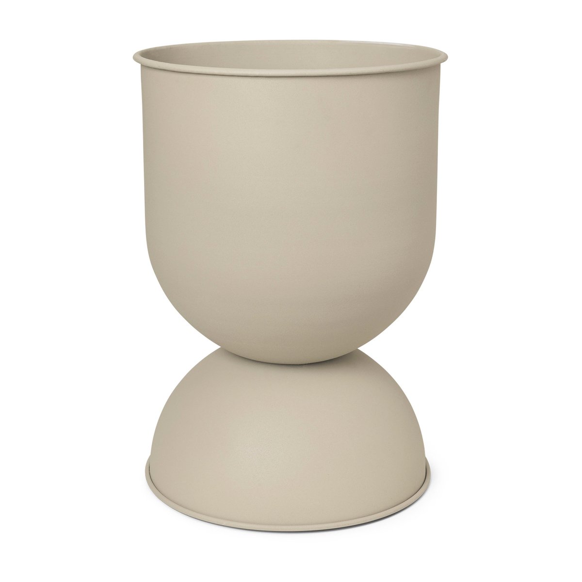 Bilde av Ferm Living Hourglass krukke medium Ø41 cm Cashmere