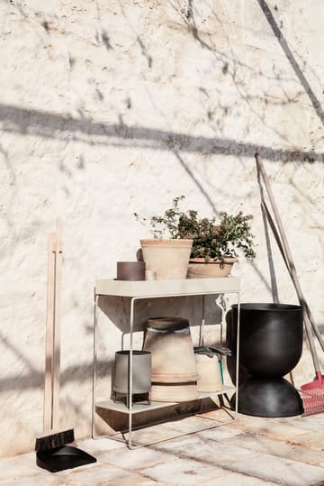 Hourglass krukke medium Ø41 cm - Svart-mørkegrå - Ferm Living