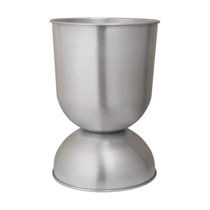 Hourglass krukke stor Ø50 cm - Aluminium - Ferm Living