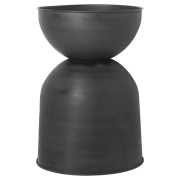 Hourglass krukke stor Ø50 cm - Svart-mørkegrå - Ferm Living