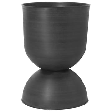 Hourglass krukke stor Ø50 cm - Svart-mørkegrå - Ferm Living
