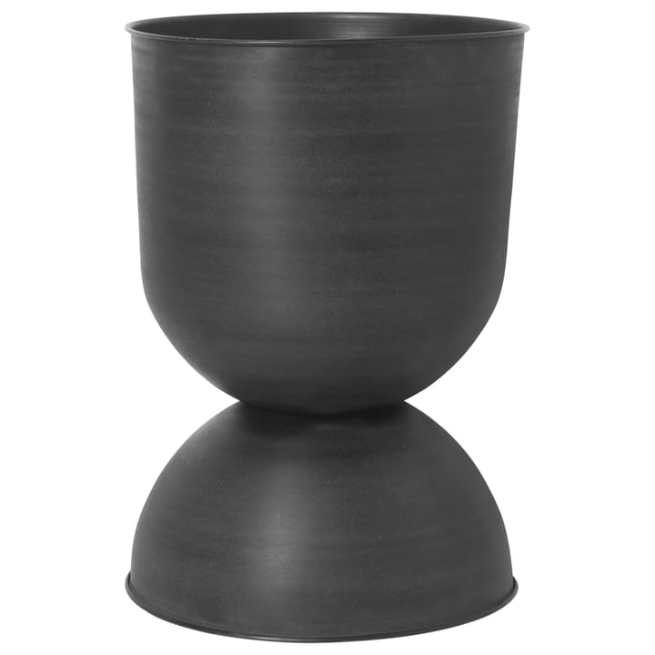Hourglass krukke stor Ø50 cm, Svart-mørkegrå Ferm Living