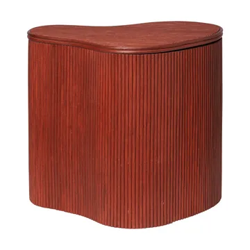 Isola sidebord med oppbevaring - Oxide red - Ferm Living