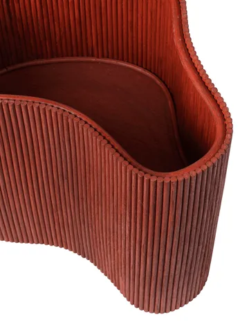 Isola sidebord med oppbevaring - Oxide red - Ferm Living