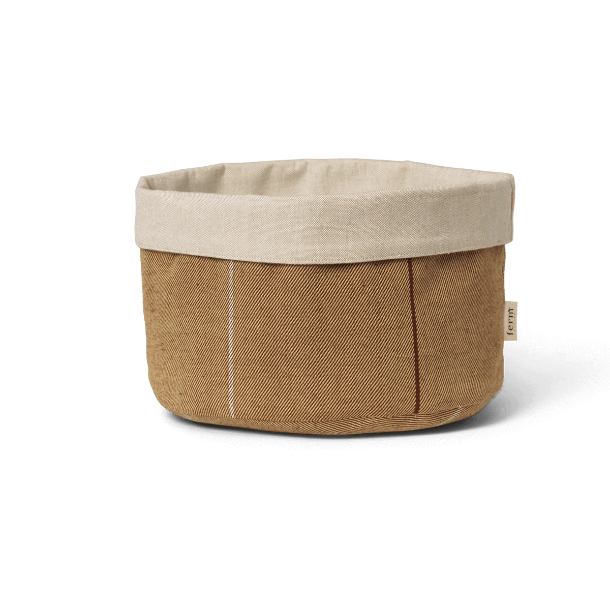 Ferm Living Ito Kitchen Basket brødkurv Ø23 cm Natural-straw