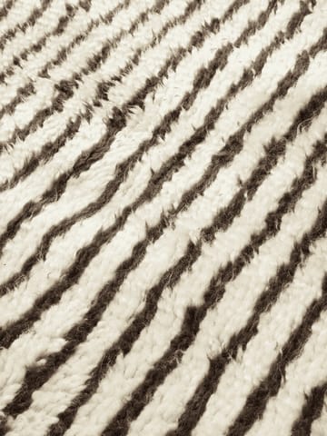 Kami teppe - Off white-coffee, 120x180 cm - Ferm Living