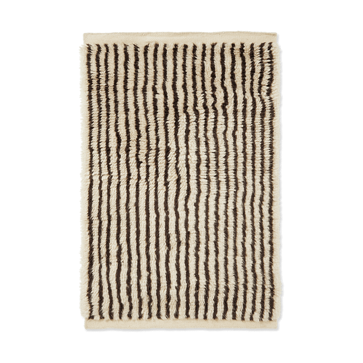 Kami teppe - Off white-coffee, 80x120 cm - Ferm Living