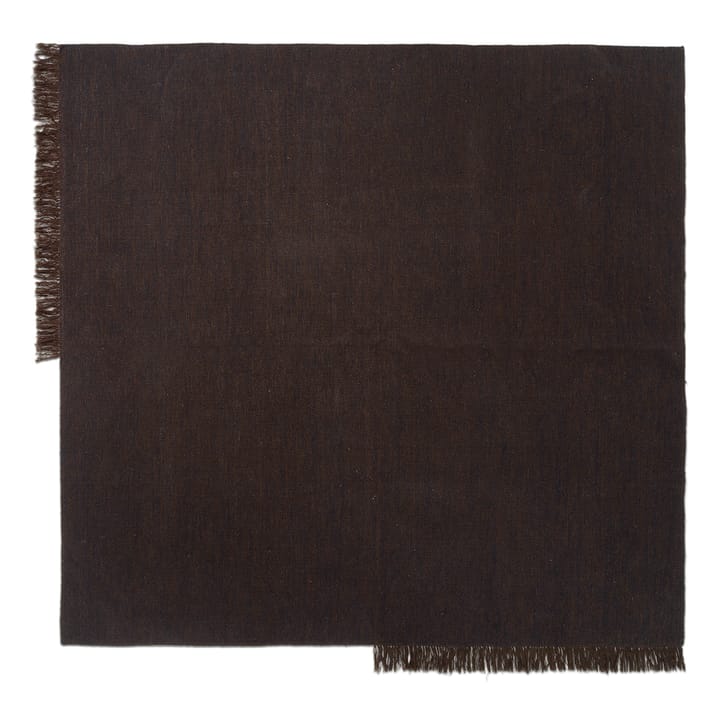 Kelim gulvteppe 240x240 cm, Dark melange Ferm Living