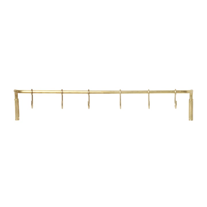Kitchen kjøkkenstang med 6 kroker - Messing - Ferm Living