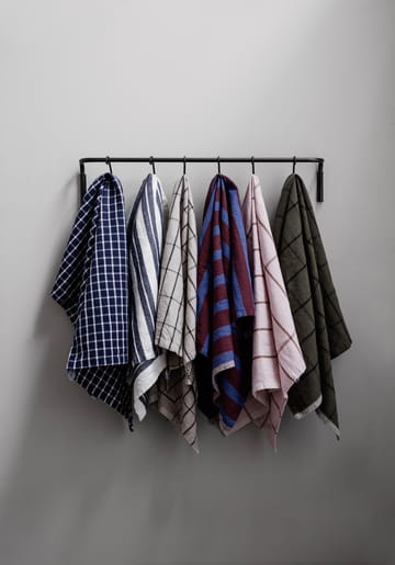 Kitchen kjøkkenstang med 6 kroker - Svart messing - Ferm Living