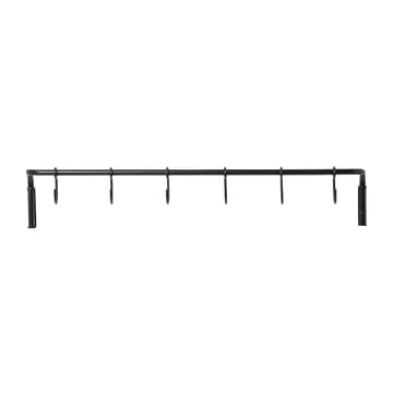 Kitchen kjøkkenstang med 6 kroker - Svart messing - Ferm Living