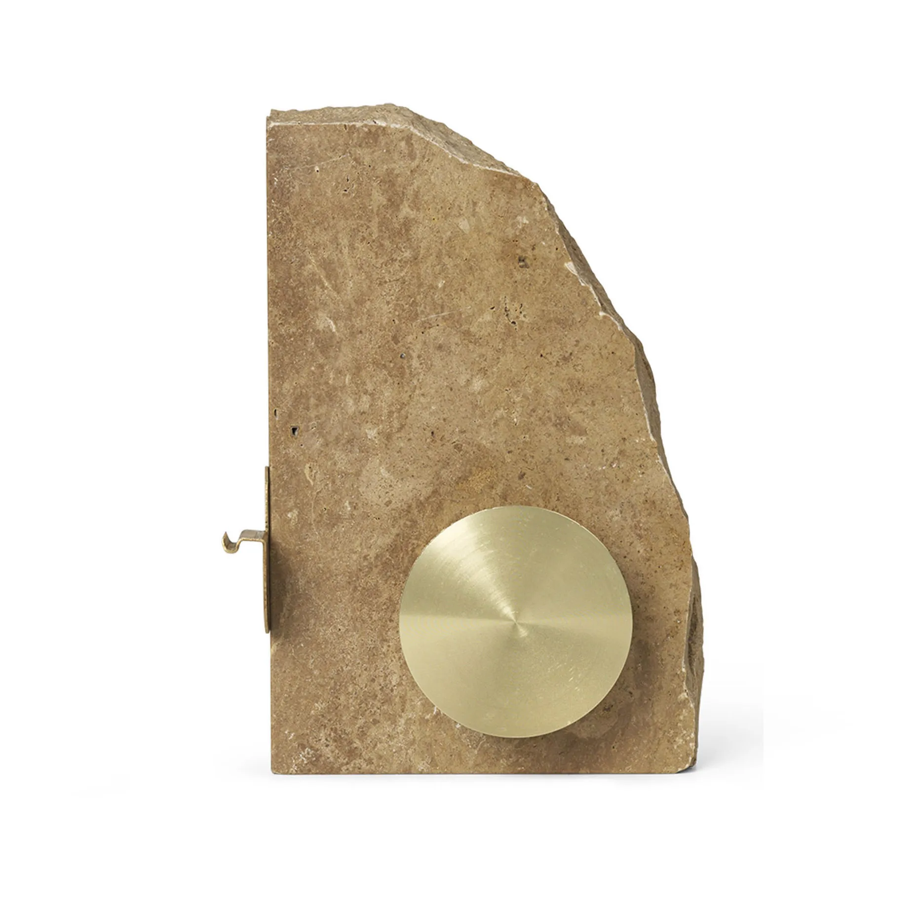 Klint tapeholder 11,6 x 17 cm, Beige travertin Ferm Living