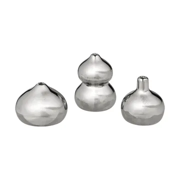 Komo vasee mini sett med 3 - Silver - Ferm Living