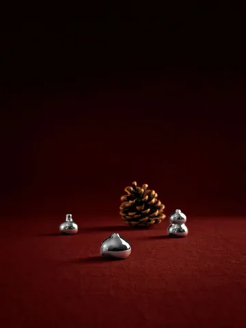Komo vasee mini sett med 3 - Silver - Ferm Living