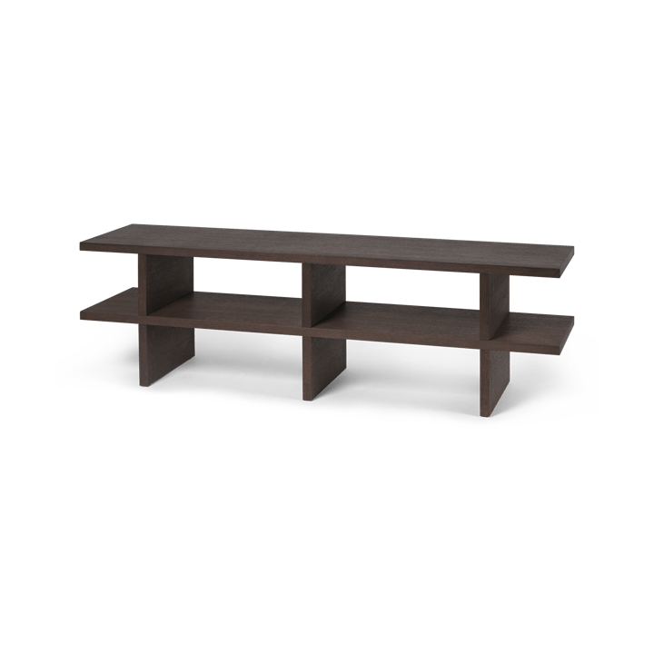 Kona benk, Dark Stained oak veneer Ferm Living