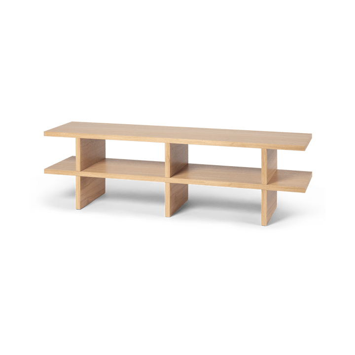 Kona benk, Oak natural veneer Ferm Living