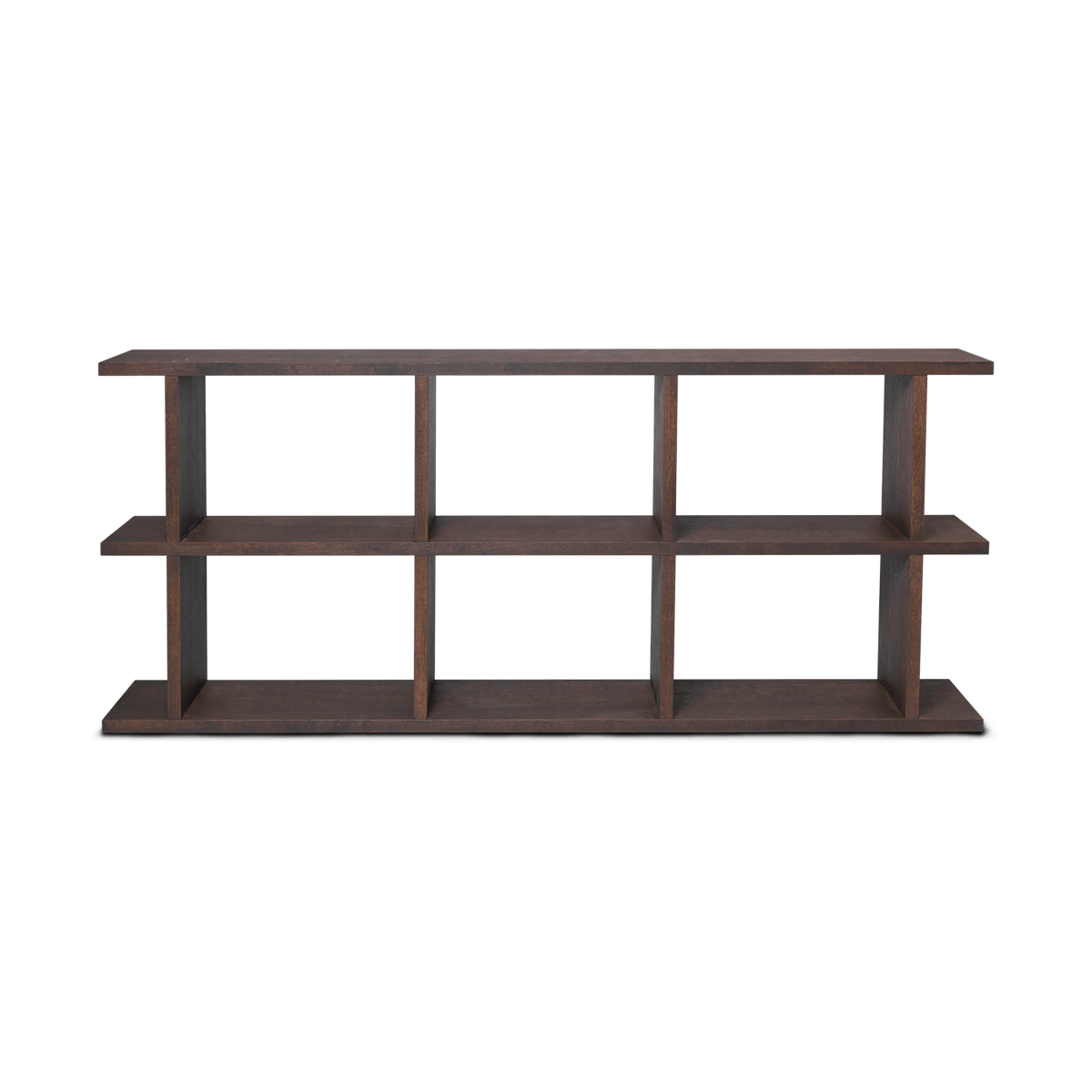 Ferm Living Kona bokhylle 3×2 Dark stained