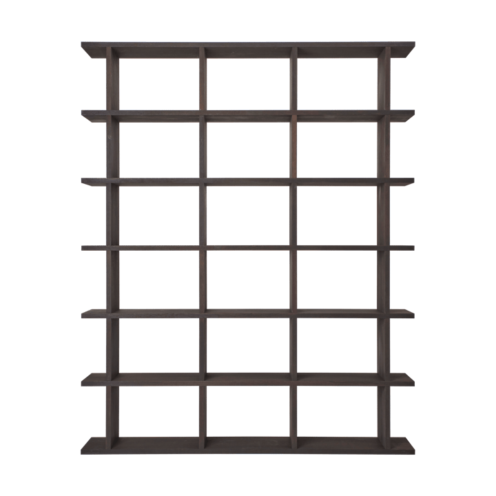 Kona bokhylle 3x6 - Dark Stained - Ferm Living