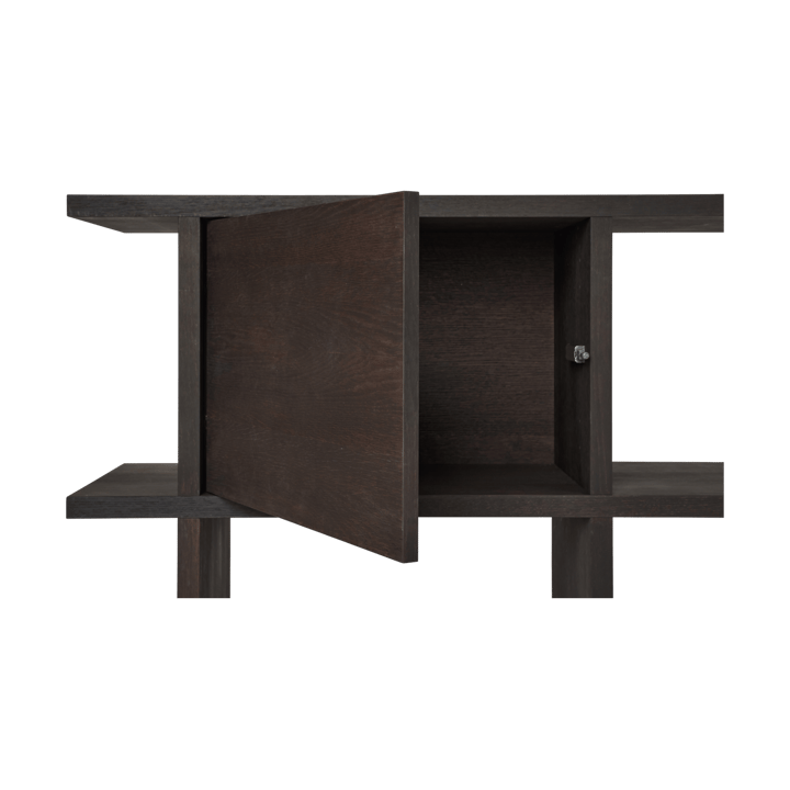 Kona bokhylle skapinnsats, Dark Stained Ferm Living