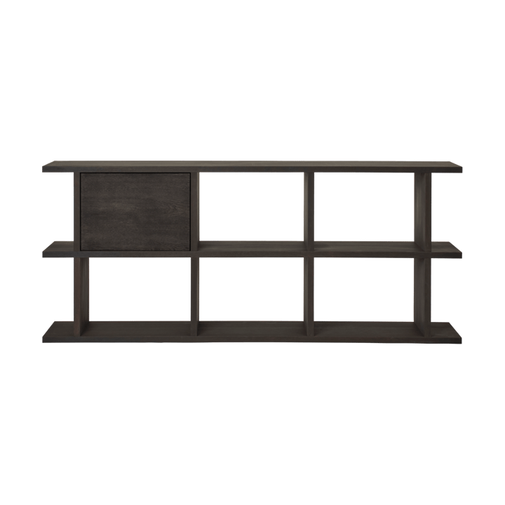 Kona bokhylle skapinnsats, Dark Stained Ferm Living