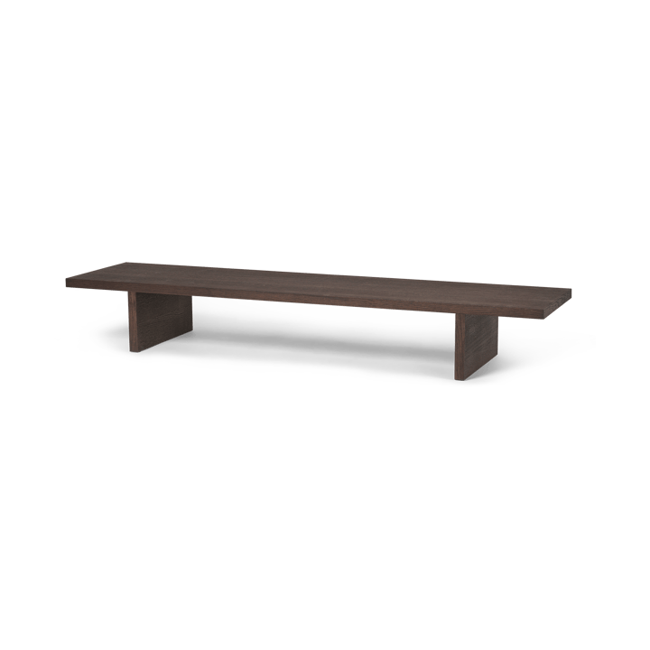 Kona display table Sidebord, Dark stained oak veneer Ferm Living