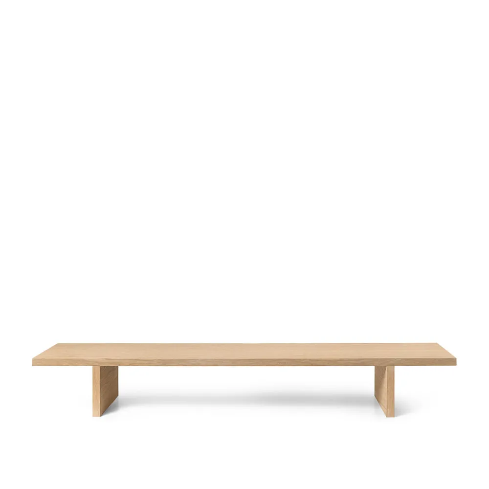 Kona display table Sidebord, oak natural veneer Ferm Living
