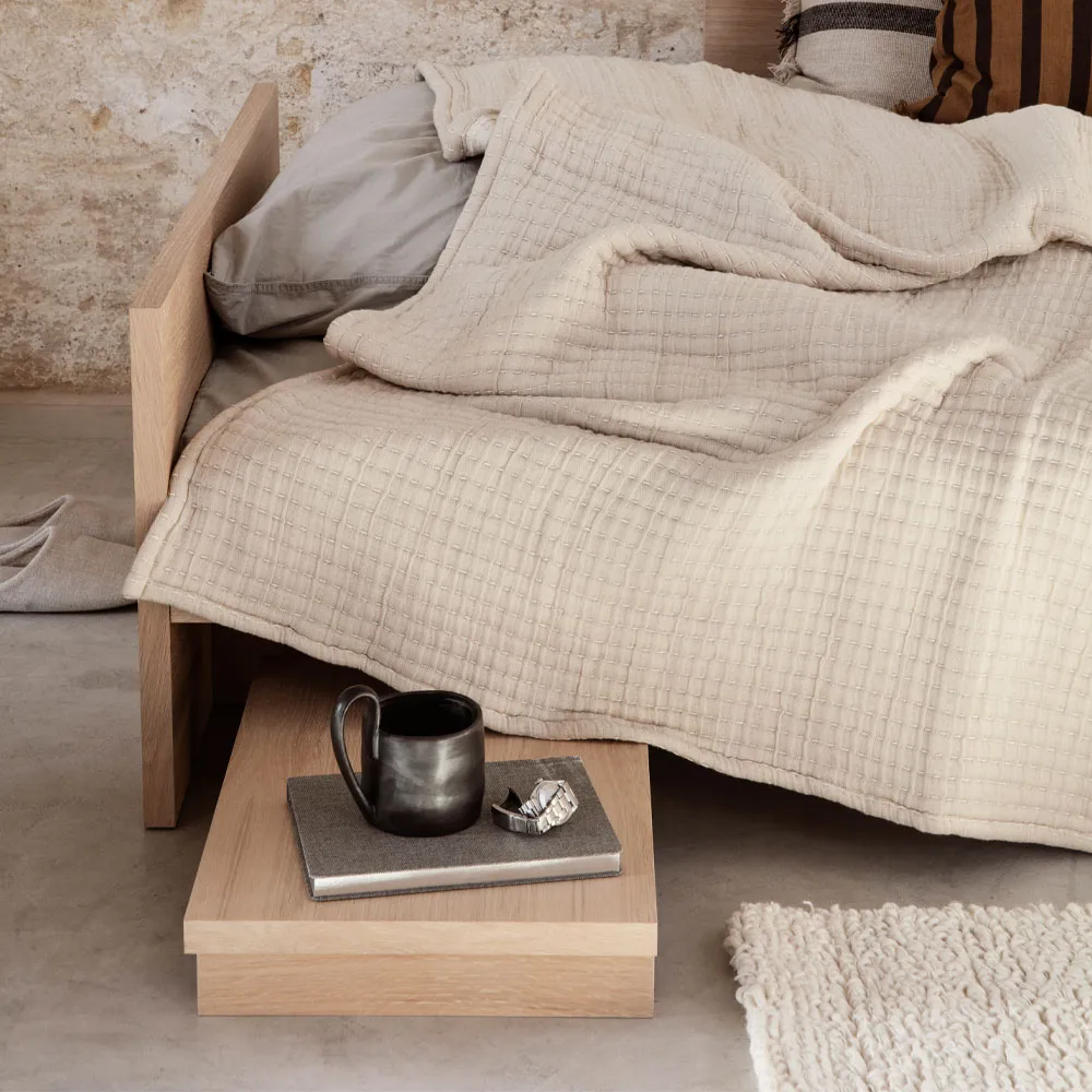 Kona display table Sidebord, oak natural veneer Ferm Living