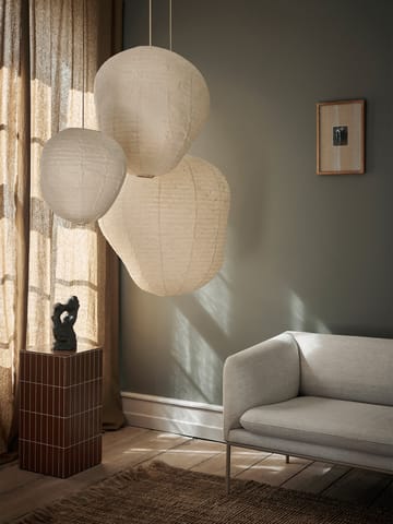 Kurbis lampeskjerm - 40 cm, Natural - Ferm Living