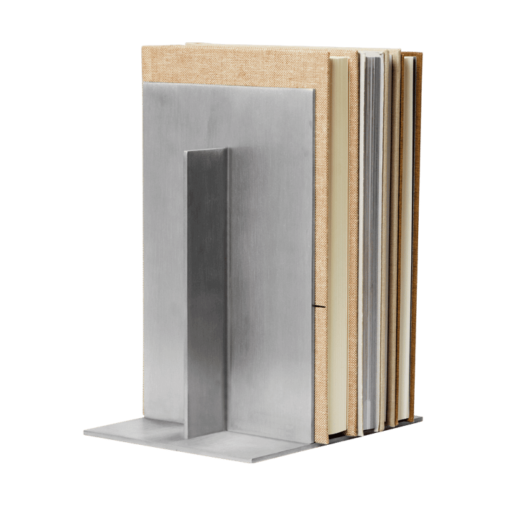 Lager bokstøtte 2-pack, Aluminium Ferm Living