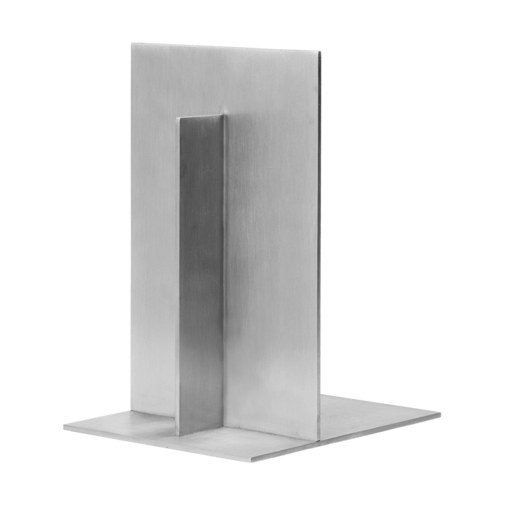Lager bokstøtte 2-pack, Aluminium Ferm Living