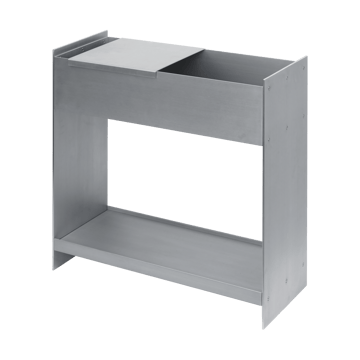 Lager brett stor til plantbox 26x26 cm - Aluminium - Ferm Living