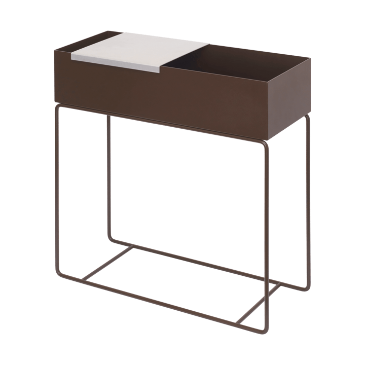 Lager brett stor til plantbox 26x26 cm, Aluminium Ferm Living
