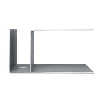 Lager nattbord 15,5x35x30 cm - Aluminium - Ferm Living