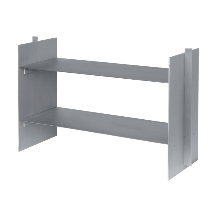 Lager vegghylle 26x77 cm, Aluminium Ferm Living