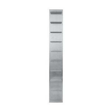 Lager vegghylle tall - Aluminium - Ferm Living