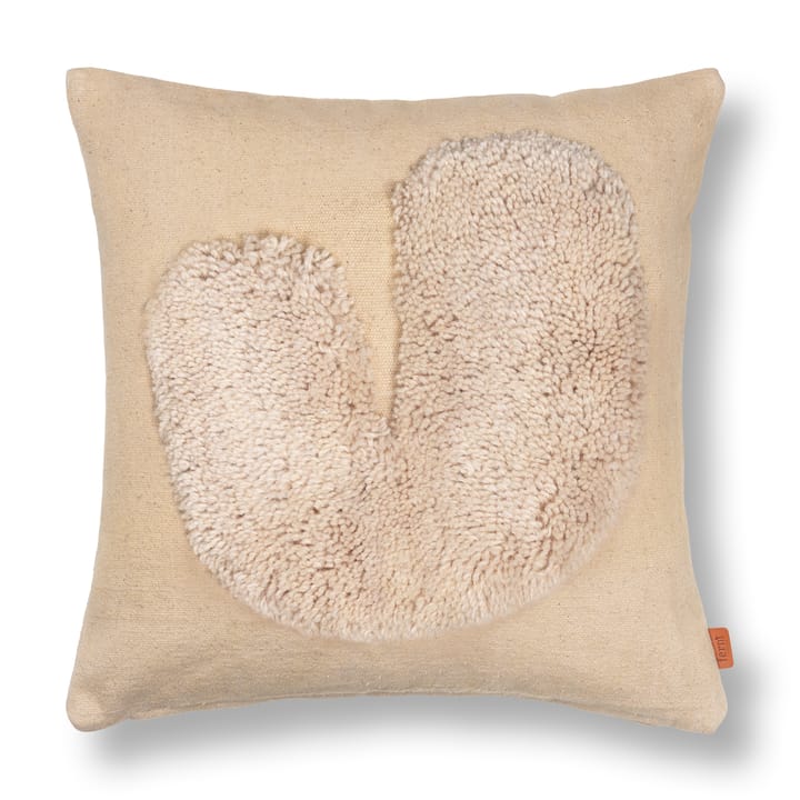 Lay pute 50 x 50 cm - Sand / Offwhite - Ferm Living
