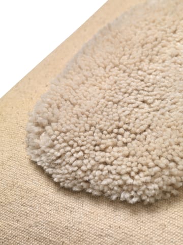 Lay pute 50 x 50 cm - Sand / Offwhite - Ferm Living