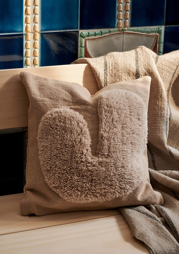 Lay pute 50 x 50 cm, Sand / Offwhite Ferm Living