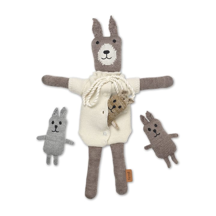 Lee merino rabbit family - 4 deler - Ferm LIVING