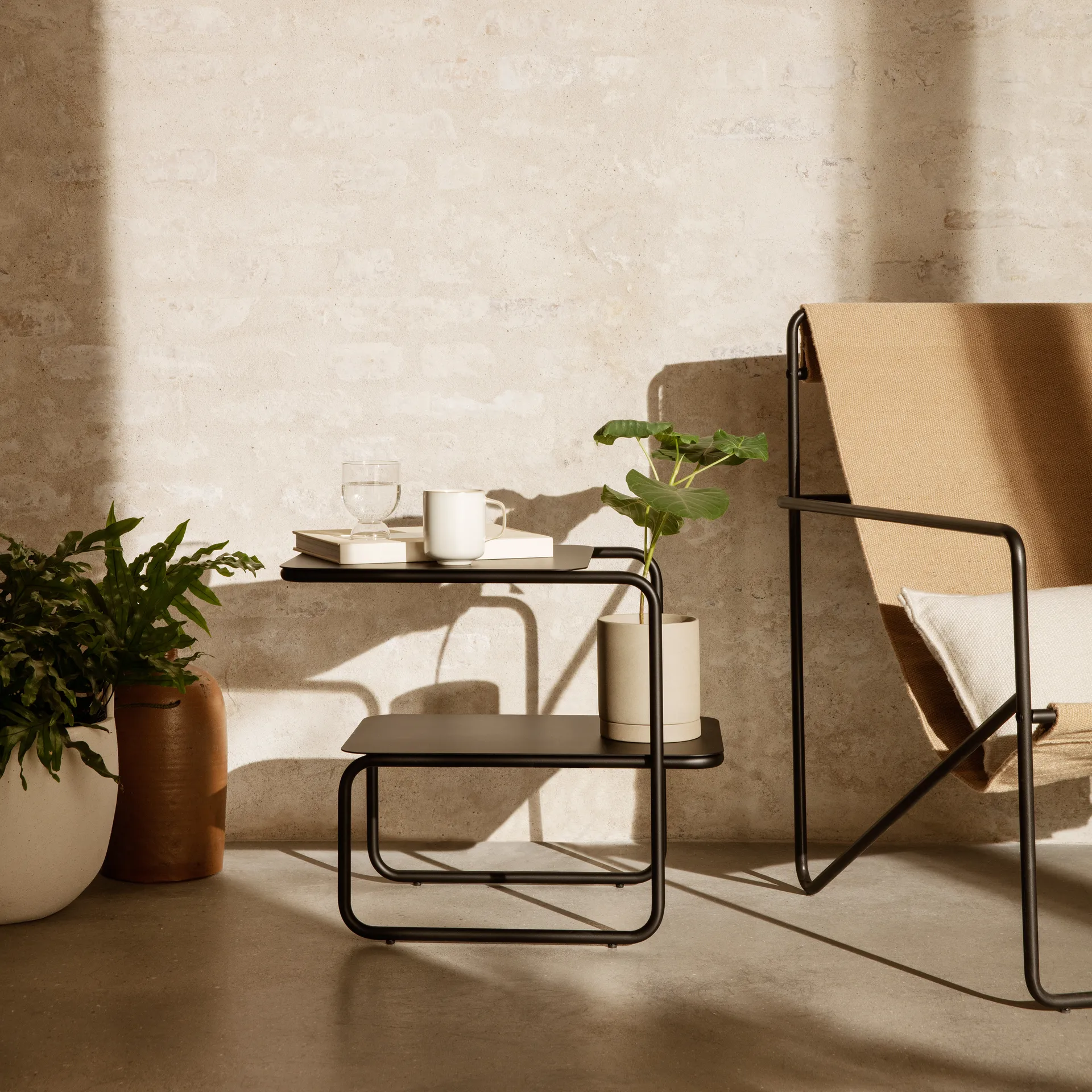 Level sidebord, Black Ferm Living