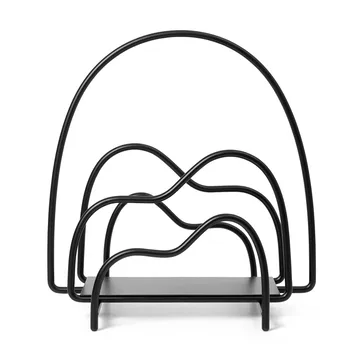 Lithos magasinstativ - Black - Ferm Living