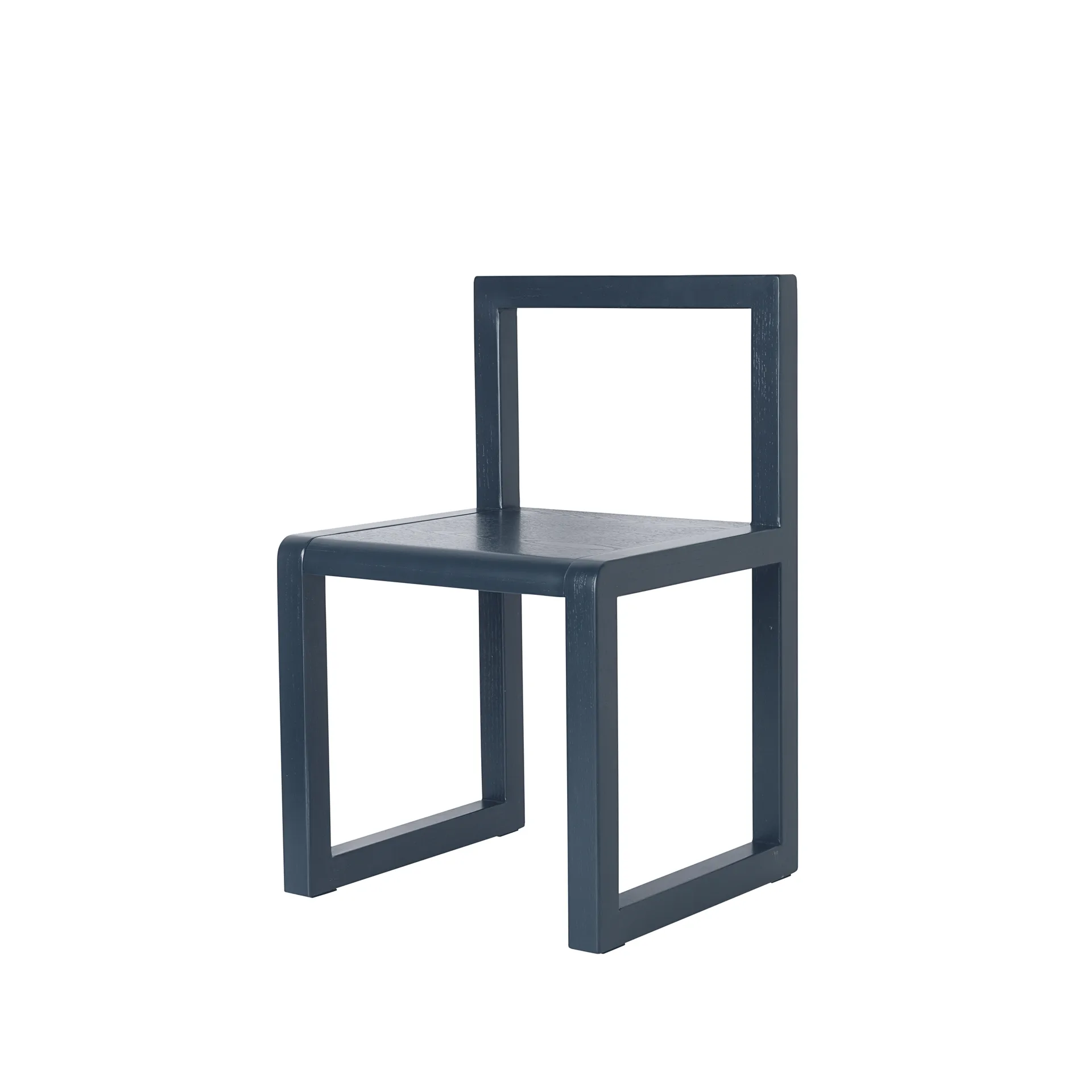 Little Architecht barnestol, Dark blue, askefinér Ferm Living