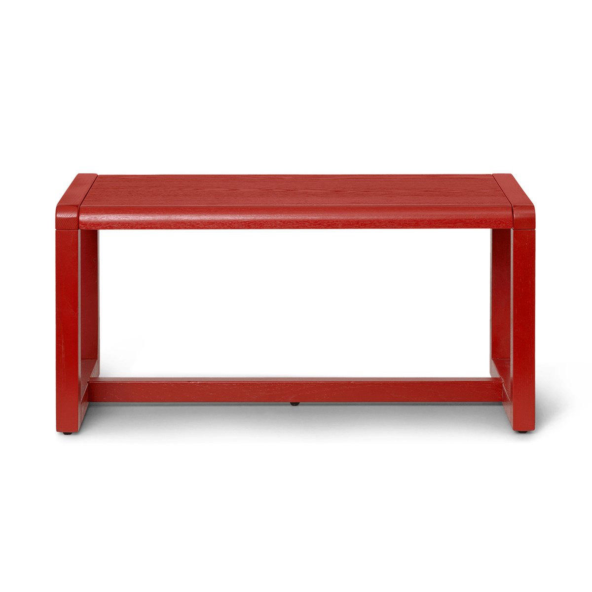Ferm Living Little Architecht Bench benk Poppy red