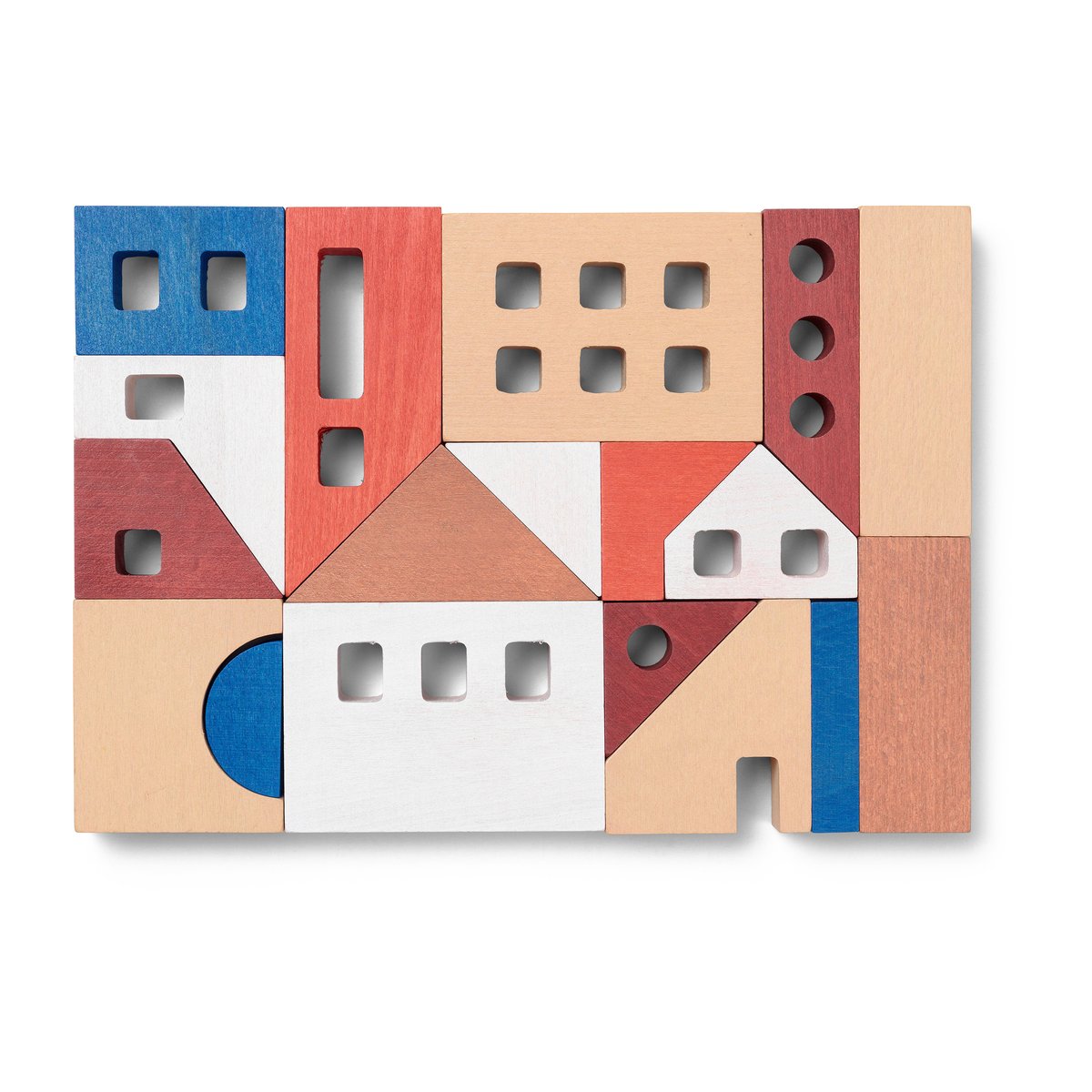 Ferm Living Little Architecht byggeklosser Multi