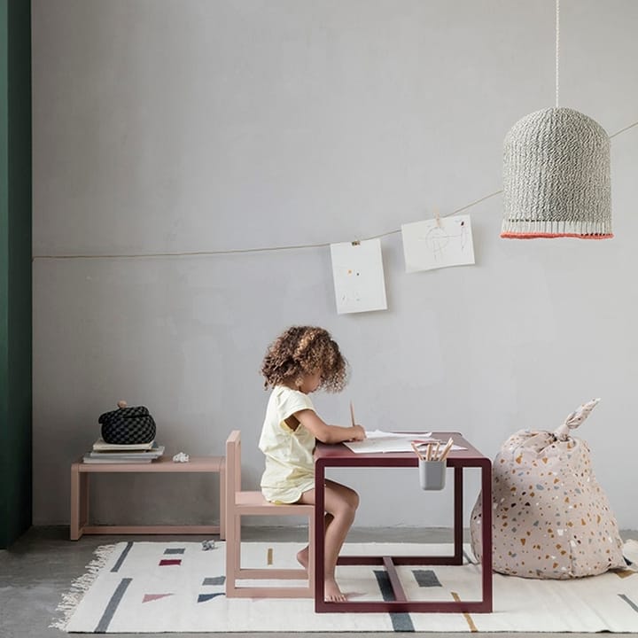 Little Architecht Table barnebord, Dark blue Ferm Living