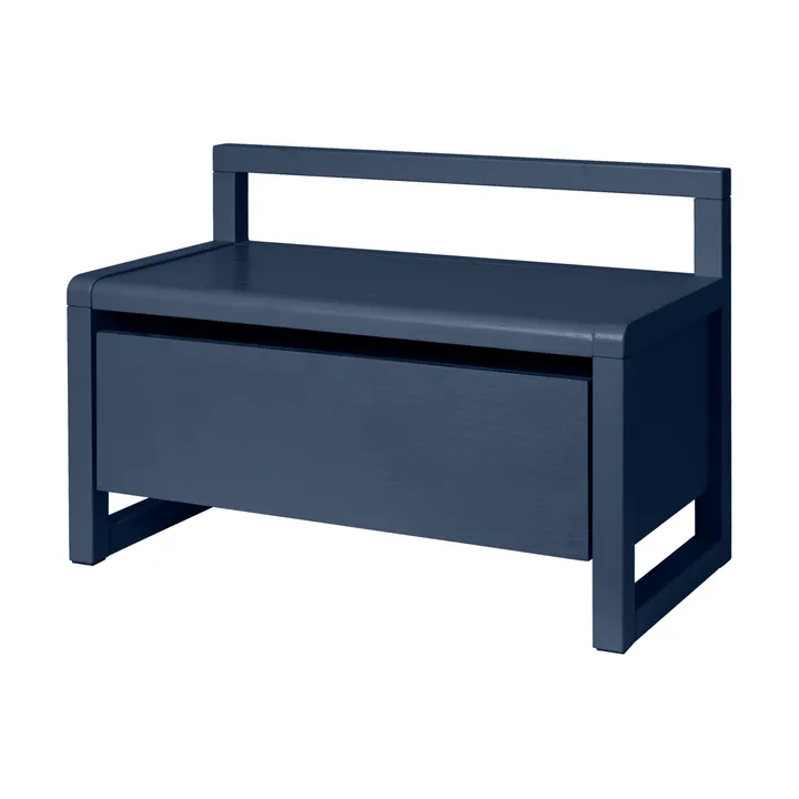 Little architect oppbevaringsbenk - Dark Blue, 60×30×41,2 cm - Ferm Living