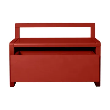 Little architect oppbevaringsbenk - Poppy Red, 60x30x41,2 cm - Ferm Living