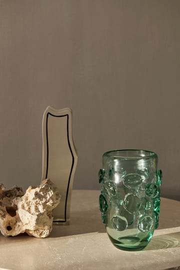 Lump vase Ø 17 x 25 cm - Recycled clear - ferm LIVING
